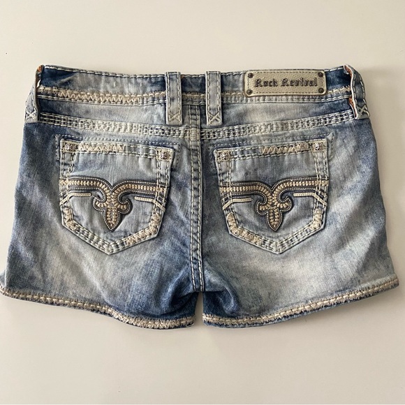 Sold Rock Revival Arlia Short Size 28 - Picture 6 of 12